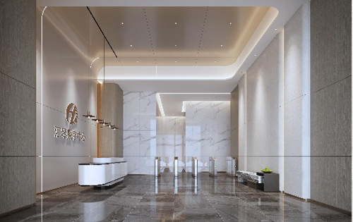 汇琴数字中心大堂 